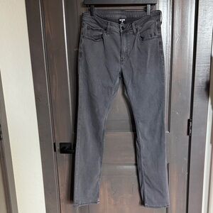 Men's Charcoal Slim Jeans